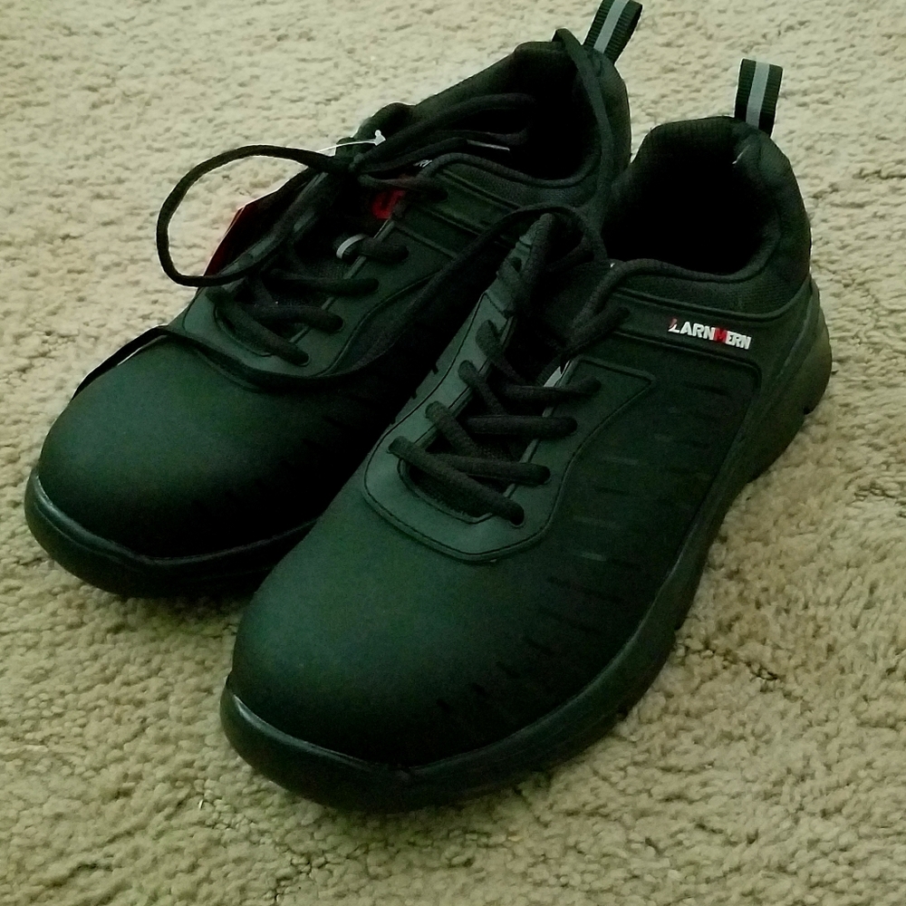 LARNMERN Steel Toe Safety Boots
